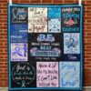Beat Diabetes Quilt Blanket Aa22  Quilt